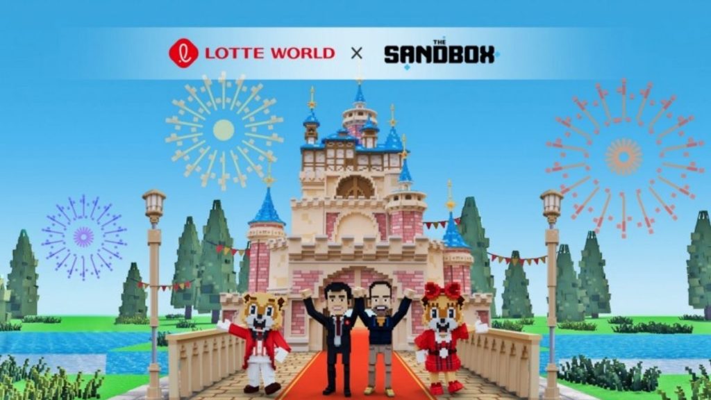 The Sandbox se Asocia con LOTTE WORLD para Introducir Contenidos Diversos en el Mundo Virtual