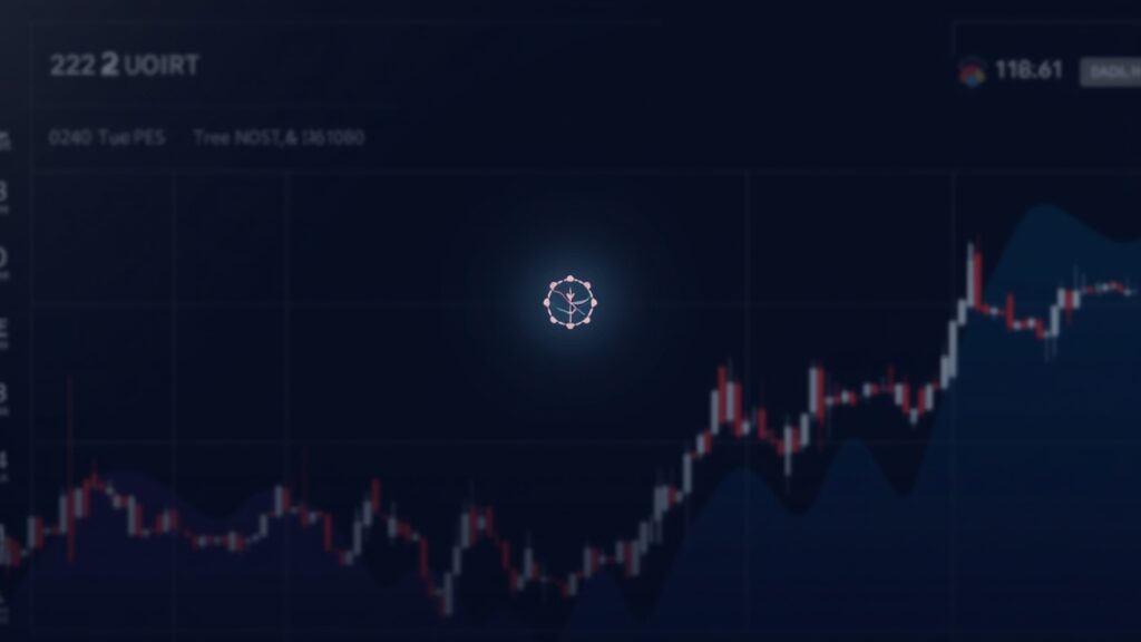 Solana logo on a trading dashboard with a rising chart from 224 support, signaling bullish breakout and institutional uptake.