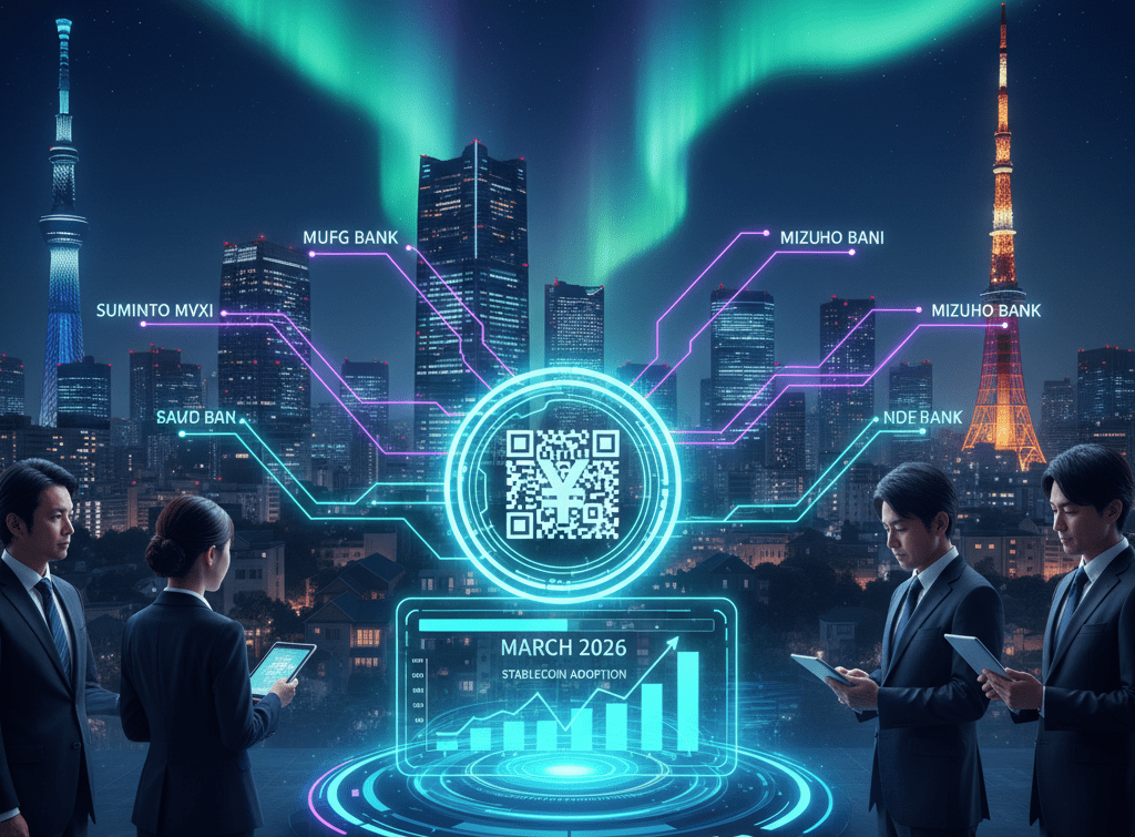 Bancos Más Grandes de Japón Obtienen Luz Verde para Prueba de Stablecoin, Planean Lanzamiento en Marzo de 2026 Bancos de Japón lanzan stablecoin