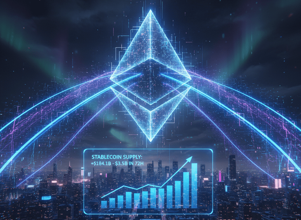Ethereum Domina Entradas de Stablecoins Mientras Su Suministro Alcanza Nuevo Máximo Histórico Ethereum domina stablecoins