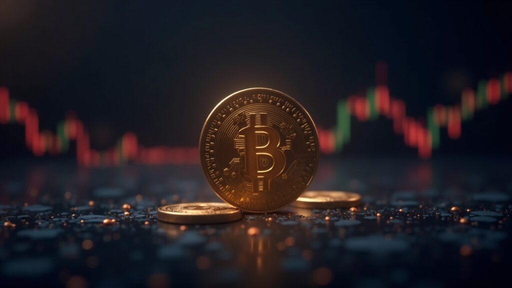 Bitcoin cerca de $90.000 mientras altcoins selectas ganan Escena de mercado cripto fotorrealista con Bitcoin cerca de 90k mientras altcoins selectas repuntan frente a un sutil gráfico lateral de precios.