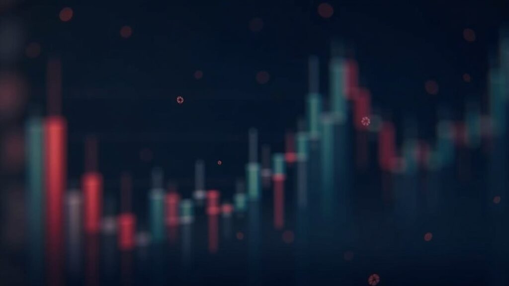 BNB se queda rezagado pese al aumento de volumen y enfrenta resistencias clave Operador fotorrealista frente a un gráfico de precios que muestra barras de volumen en aumento y niveles de resistencia de BNB.