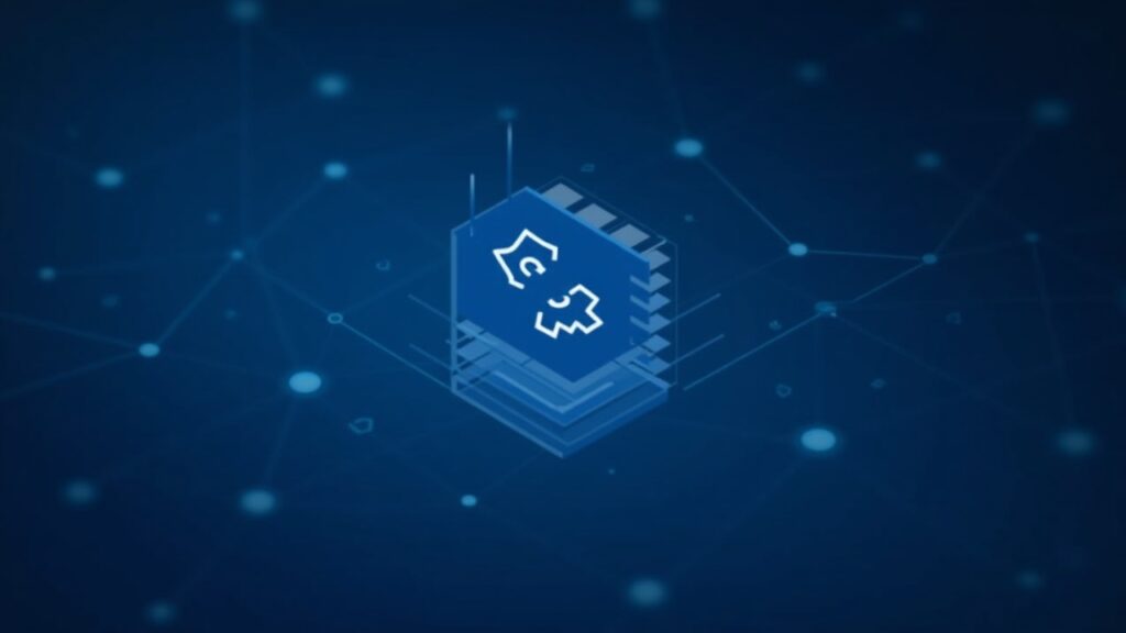 Stellar establece nuevos récords on-chain en diciembre Logotipo de Stellar centrado sobre un grafo de red con actividad on-chain en aumento, calendario de diciembre, paleta azul, fallo de servicio