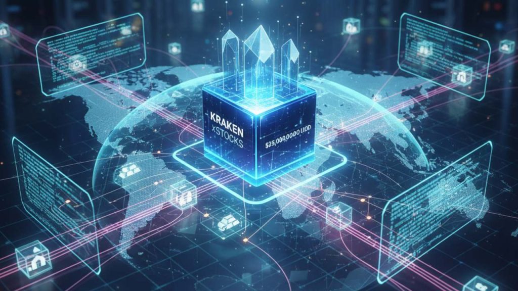 Kraken xStocks supera los $25.000M: ¿Es la tokenización la infraestructura definitiva para el mercado global?