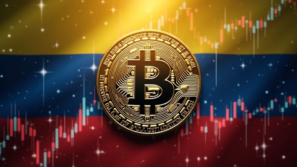 El Salvador pierde 300 millones en Bitcoin mientras el FMI congela fondos claves Encabezado fotorrealista: símbolo de Bitcoin centrado sobre la bandera de El Salvador con motivos de blockchain y rendimientos de bonos que se desvanecen.