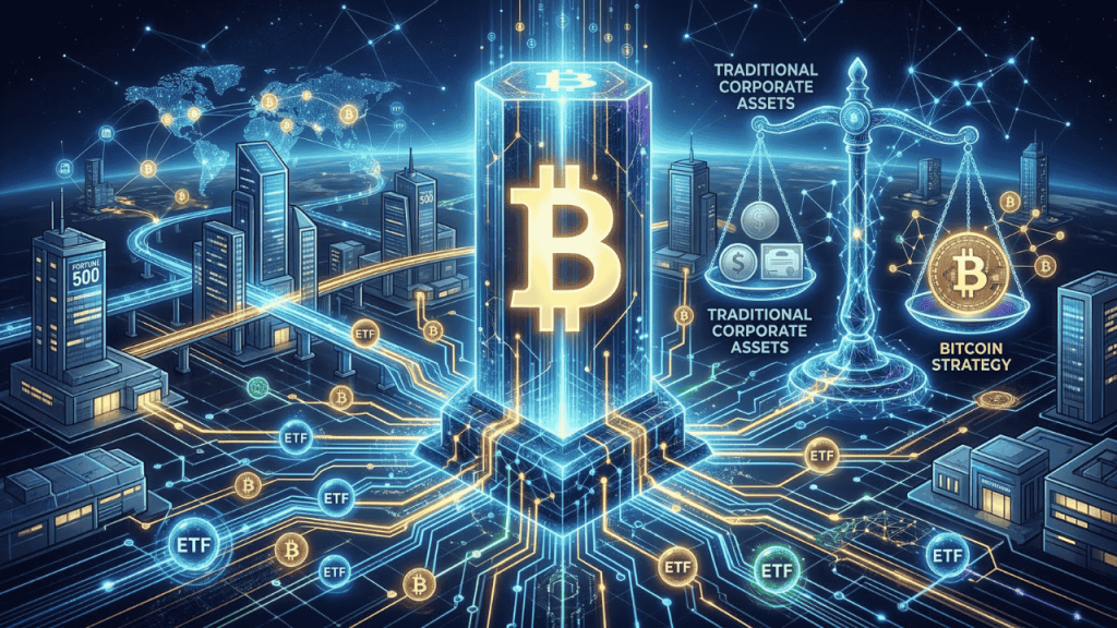 El fin del tabú corporativo: Por qué los ETFs convierten a Bitcoin en un activo de reserva inevitable tesorerías corporativas bitcoin