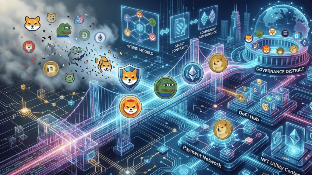 Las Memecoins tradicionales han muerto? Analizamos la nueva narrativa de las meme-utility hybrids Memecoins