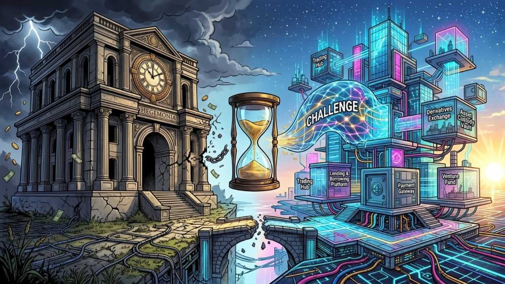 Evolución de exchanges hacia ecosistemas financieros integrales ¿desafía la hegemonía bancaria tradicional? ecosistemas financieros integrales