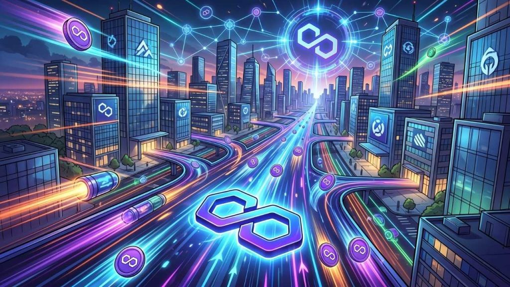 Polygon reduce su tiempo de bloque apuntando al control de pagos institucionales Polygon pagos institucionales
