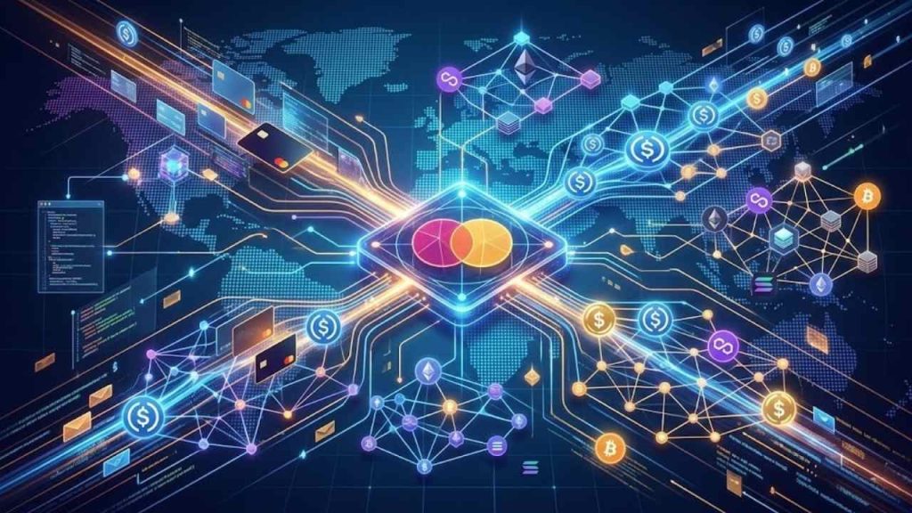 Mastercard expande liquidación de tarjetas con stablecoins reguladas como USDC y PYUSD mastercard