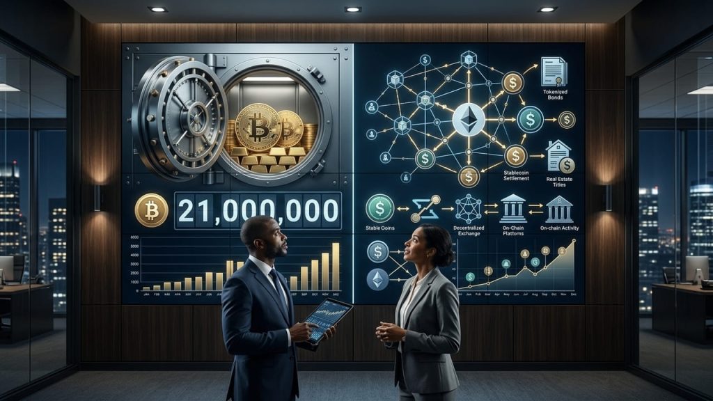 Bitcoin y Ethereum están construyendo dos casos distintos de inversión institucional Bitcoin y ethereum
