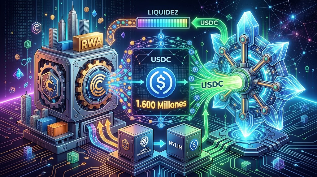 Centrifuge integra Symbiotic para aportar liquidez inmediata a 1.600 millones en fondos tokenizados Centrifuge Symbiotic liquidez USDC