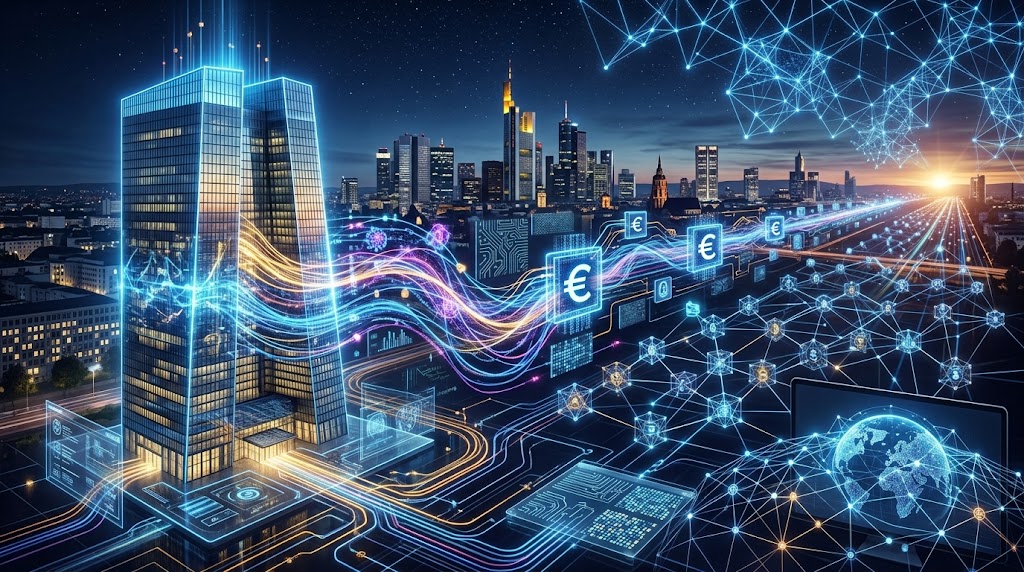 BCE prueba el euro digital con agentes de inteligencia artificial y 36 entidades financieras