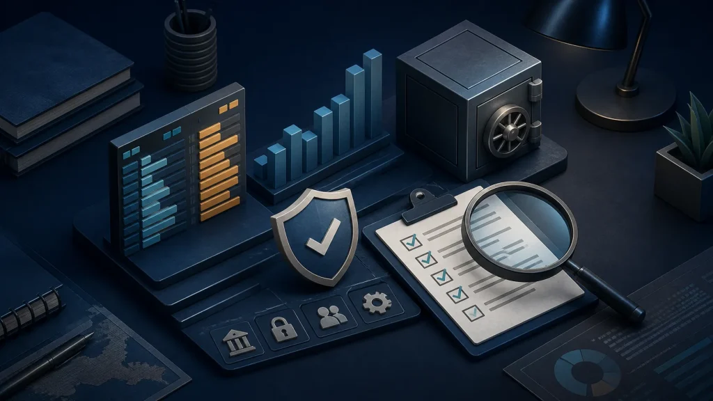 Due-diligence review of a cryptocurrency exchange, custody and liquidity controls