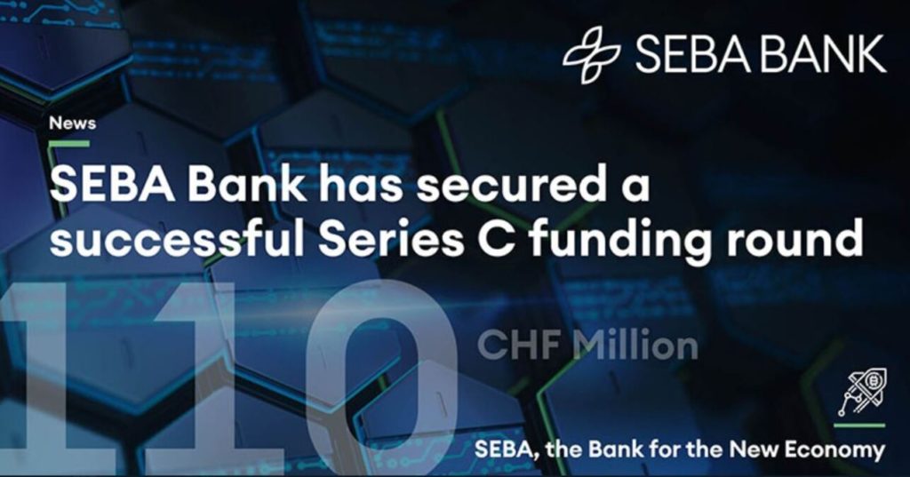 SEBA Bank fortifies global expansion plans; secures $119M funding