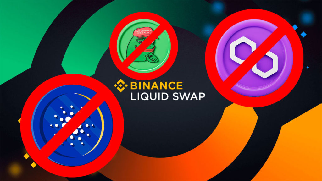 Binance Liquid Swap to Remove 39 Pools, Including ADA, MATIC, and PEPE
