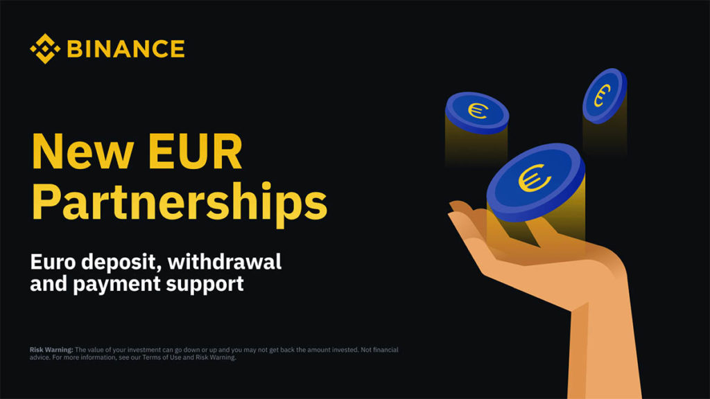 Binance’s euro services make a comeback after Paysafe setback