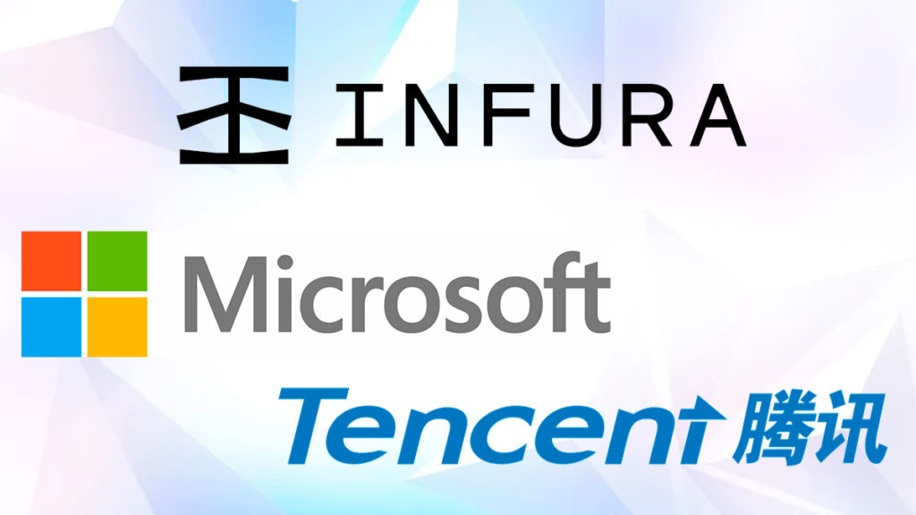 Microsoft, Tencent, and Others Join Infura Platform