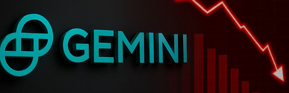 Gemini shares fall 6%, extending a 24% drop since IPO and raising valuation concerns