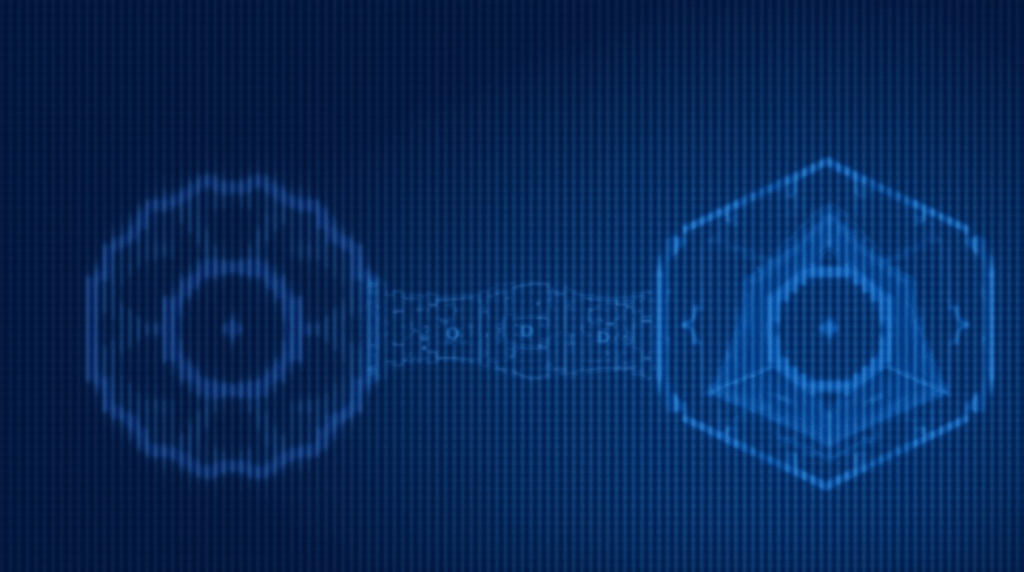 Header with Cardano transforming into a scalable blockchain network (Hydra, DAO) and price chart; Bitcoin bridges.