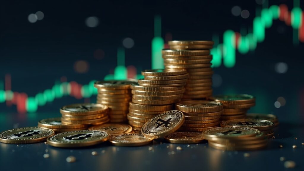 Bitcoin Cash surpasses $550 as volume rises and range tightens near support Photorealistic chart of BCH above $550 with rising volume and a narrowed range near the support.