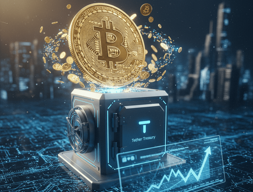 Tether increases Bitcoin reserves with a massive $1.09 billion strategic purchase Tether increases Bitcoin reserves