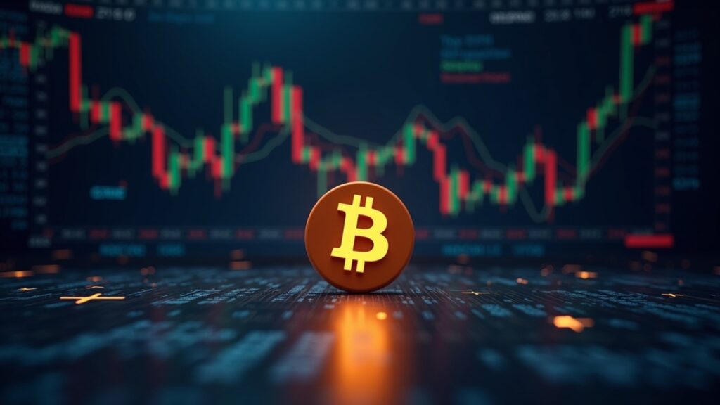 Rally of 100% for Bitcoin ETFs raises more questions than answers Crypto newsroom with Bitcoin at the center, rising charts, ETF tags and regulatory warning.