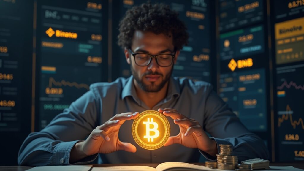 BlackRock’s $2.5B tokenized BUIDL fund is accepted as collateral on Binance and expands to BNB Chain Financial professional observes a glowing BUIDL token, Treasury bonds and a multichannel fund suggesting Binance and BNB Chain