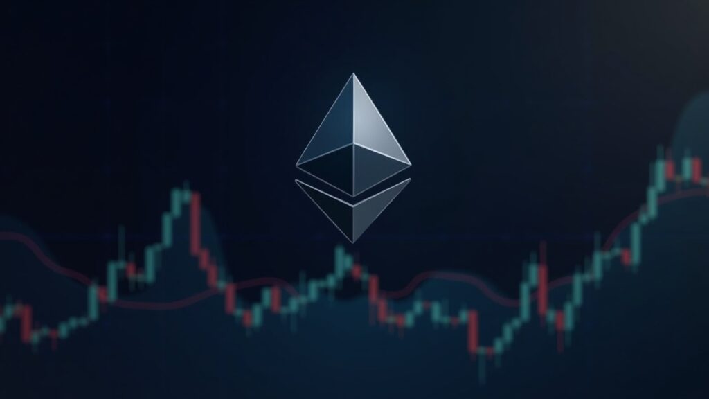 Ethereum Faces $507 Million in ETF Outflows as Price Struggles for $3,900 Ethereum logo over a price chart in the 3800-3900 range, highlighting resistance and a Fusaka roadmap in the background