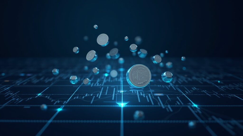 Tether, Bitfinex Securities and KraneShares drive tokenization of ETFs with Hadron Modern trading desk; ETF tokens over a blockchain grid, branding of Hadron, Bitfinex Securities and KraneShares.