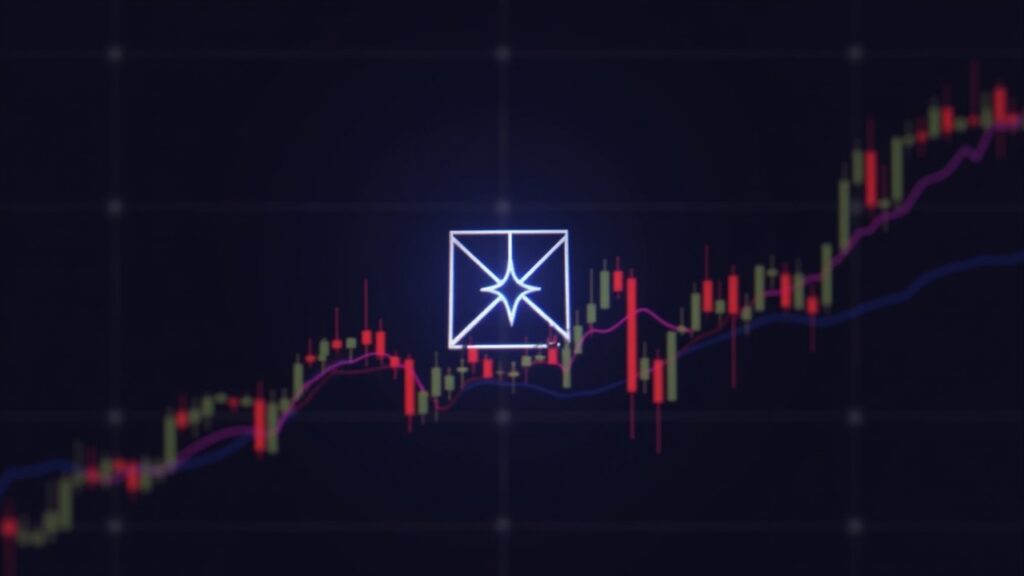 XLM breaks key $0.25 support as institutional selling drives altcoin correction Stellar XLM logo breaking 0,25 with red candles and institutional selling, a nod to decentralization.