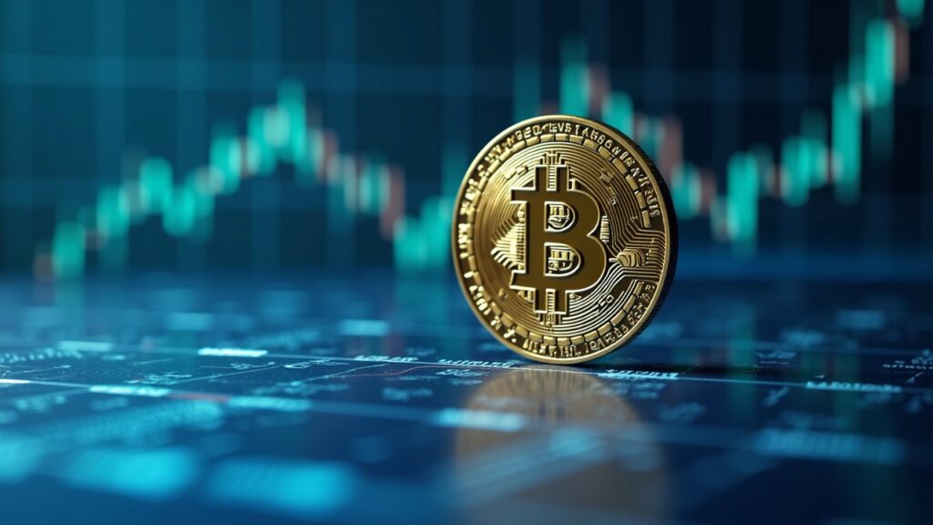 Bitcoin Hovers Near $89,000 As Corporate Treasuries Quietly Resume Strategic Buying Central Bitcoin coin above a glass trading floor and digital balance sheets, with cool newsroom lighting symbolizing institutional accumulation.