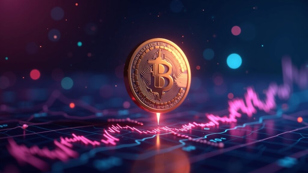 TON slips 3,3% to $1,59 as broader crypto market weakens Photorealistic header: TON logo dropping on neon crypto dashboard with Bitcoin under pressure and thin liquidity.