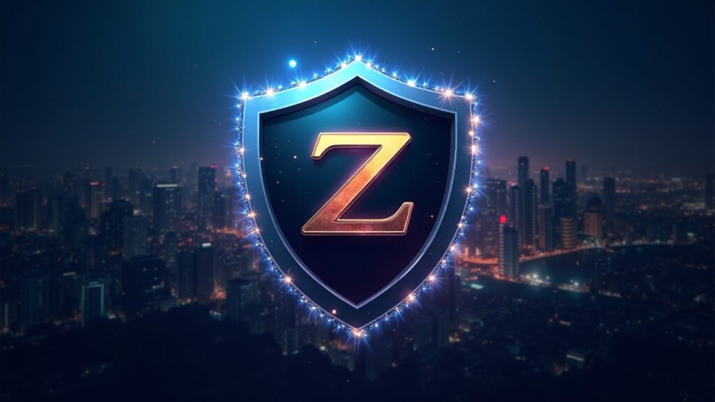 Zcash rises 12% to $395 after proposing efficient dynamic fee system Photorealistic cover showing a central Zcash shield, with dynamic fee indicators in a sleek cityscape.