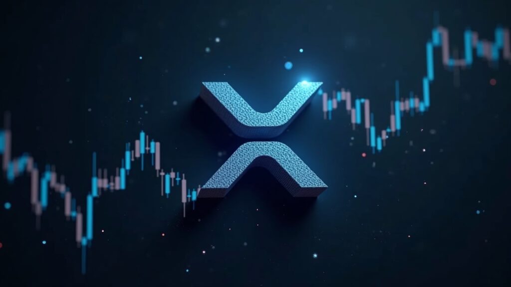 XRP breaks 2.12 dollars driven by a historic reduction in available supply XRP logo centered over a chart breaking 2.12, with draining exchange wallets signaling a liquidity squeeze.