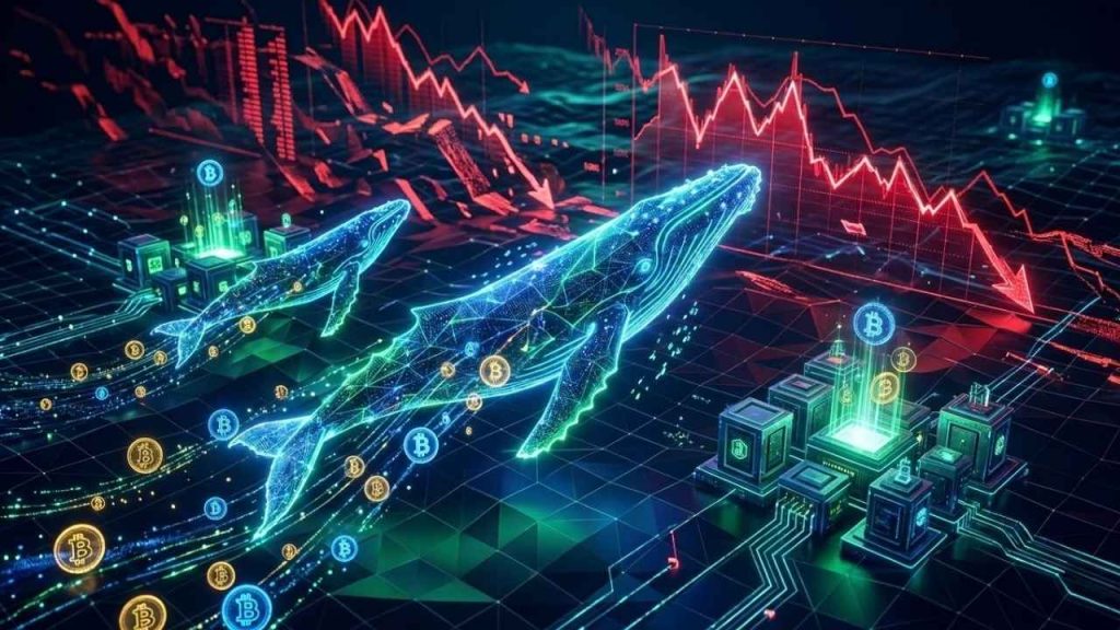 Bitcoin whales accumulate 750 new wallets while the price drops by 20% Bitcoin whales acumulation