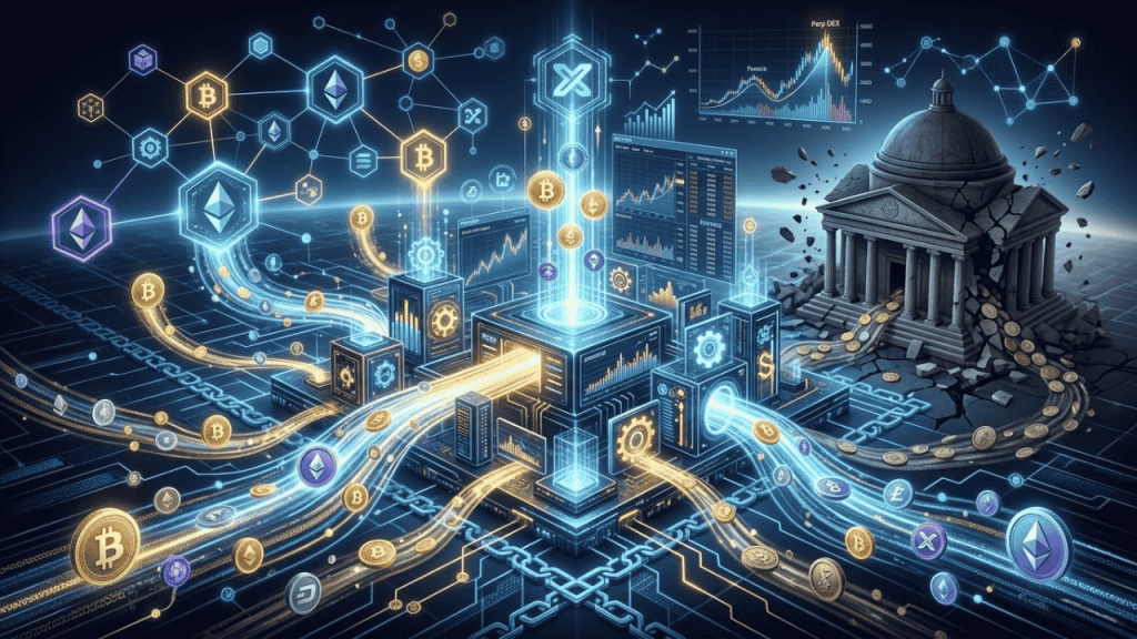 The Hegemony of Perp DEXs: The End of Centralized Monopolies over Financial Leverage Perp DEXs