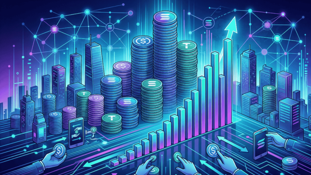 Solana stablecoin volume
