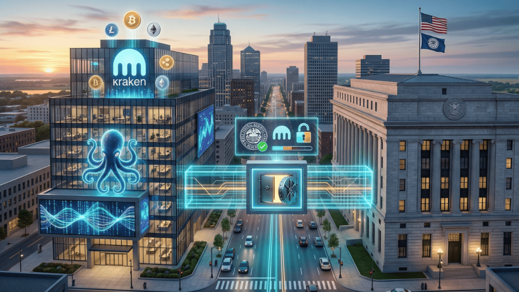 Kraken Financial obtains limited master account access from Kansas Federal Reserve limited master account access