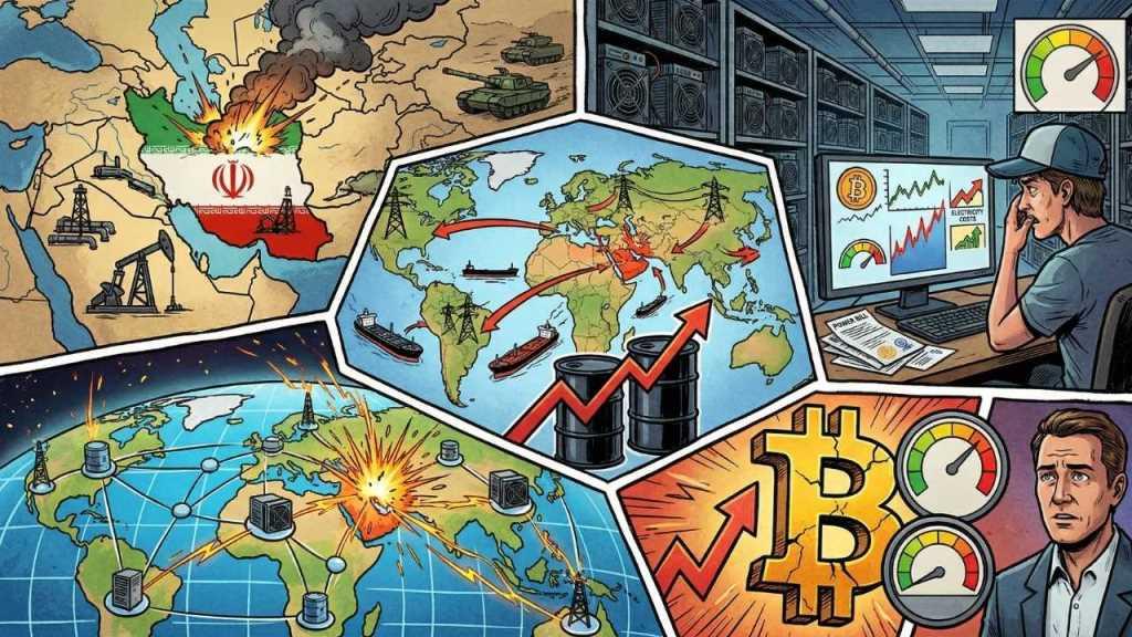 The Iranian Hash Rate Collapse: The End of Low Crypto Mining Costs? crypto mining costs