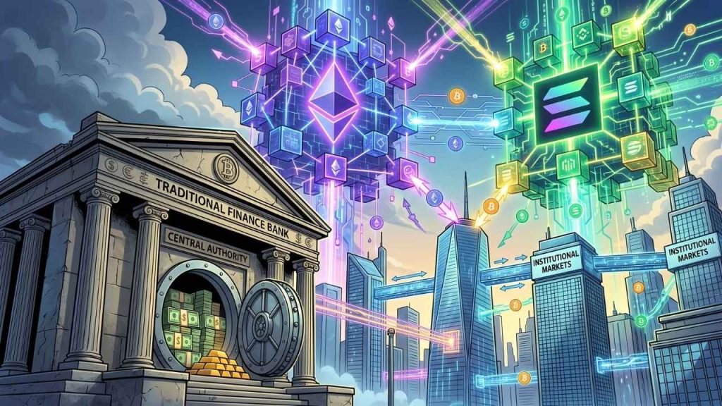 Institutional public blockchain
