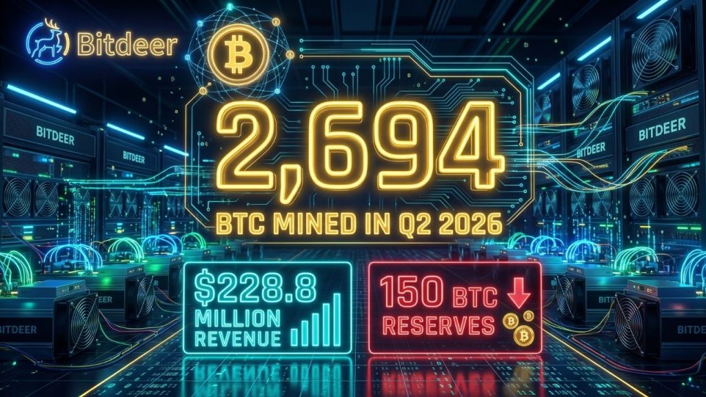 Bitdeer Bitcoin mining