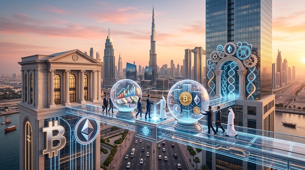Global banking integration of Bitcoin and Ether signals a structural transformation in Dubai institutional banking for Bitcoin and Ether
